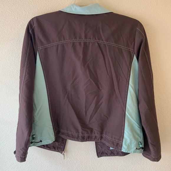 Green Tea Track Suit Brown and Aqua Size Large - Picture 14 of 16